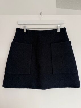 COS Wool mini skirt